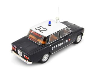 Alfa Romeo Giulia Super 1969 Carabinieri BLU OLANDESE Laudoracing 1:18 Resinemodell (Türen, Motorhaube... nicht zu öffnen!)